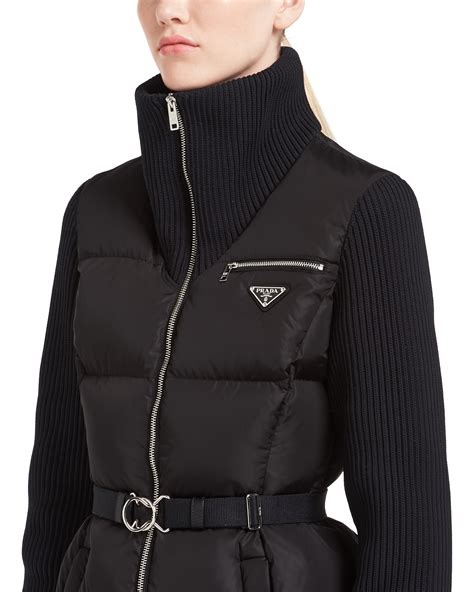 prada puffer jacke|prada puffer jackets women's.